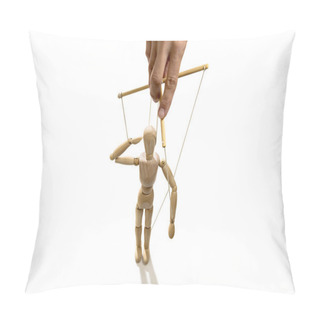 Personality  Hand Manipulating A Puppet Pillow Covers