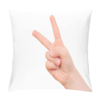 Personality  Two Fingers Pillow Covers