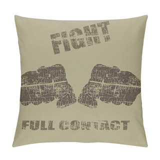 Personality  Pugilism Pillow Covers