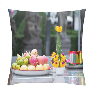 Personality  Food Sacrificial Offering, Offering To Guardian Spirit, Chinese  Pillow Covers