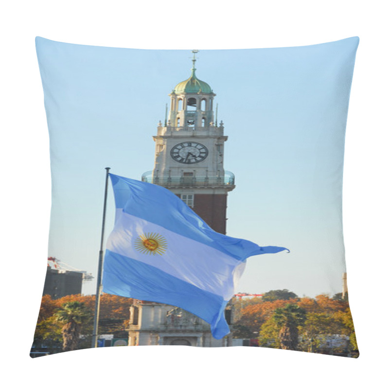 Personality  Torre de los Ingleses - Buenos Aires, Argentina pillow covers
