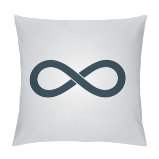 Personality  Infinity Sign Vector Icon Pillow Covers