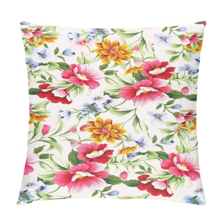 Personality  Print Of Different Flowers. Pillow Covers