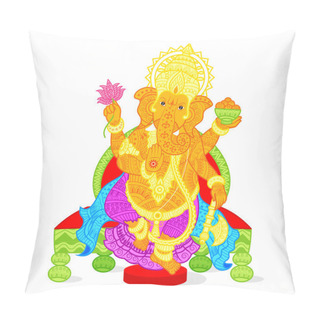 Personality  Lord Ganesha Pillow Covers