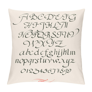 Personality  Hand Drawn Alphabet Pillow Covers