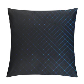 Personality  Lights Strips On Dark Background Pillow Covers
