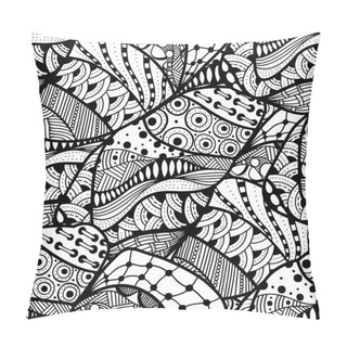 Personality  Abstract Doodle Background Pillow Covers