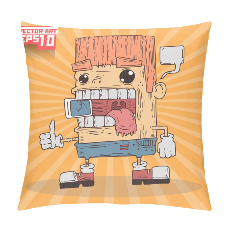 Personality  Crazy Boy Pillow Covers