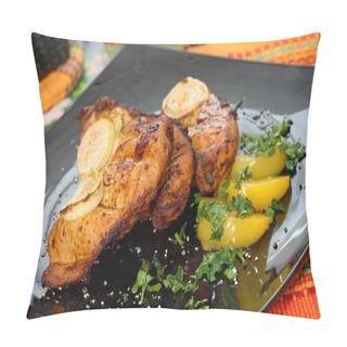 Personality  Exquisite Dish From The Grill. Pillow Covers