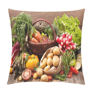 Personality  Raw Vegetables Assortment Pillow Covers
