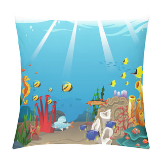 Personality  Marine Life Pillow Covers
