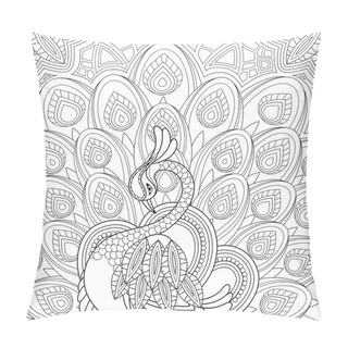 Personality  Elegant Peacock Pillow Covers