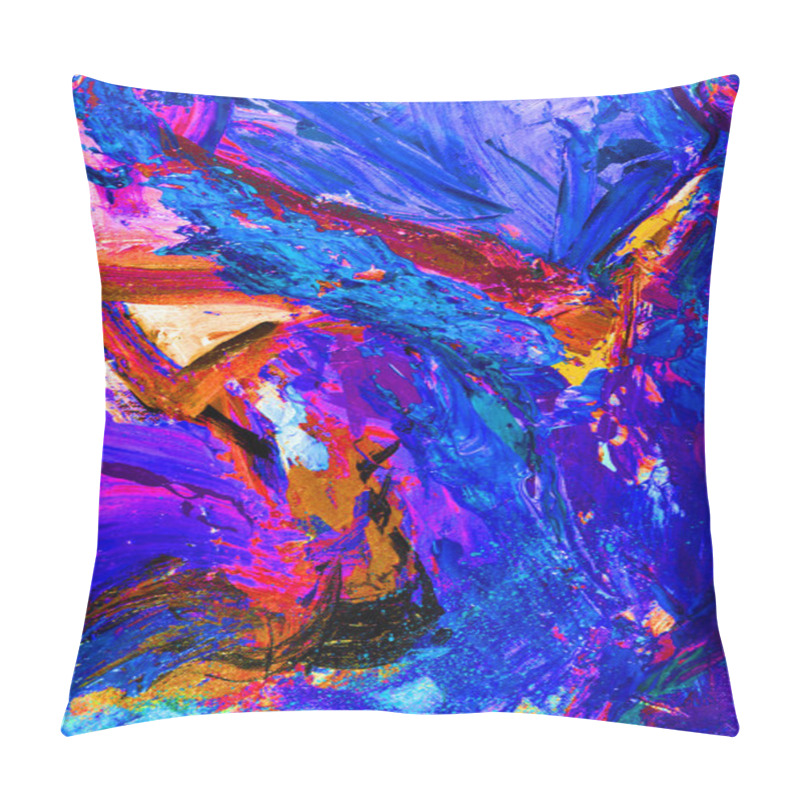 Personality  Original Oil Painting pillow covers