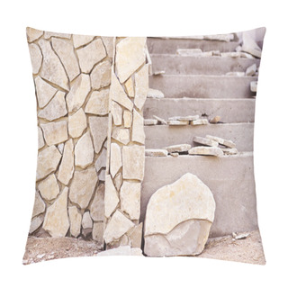 Personality  Unfinished Stone Wall Pillow Covers