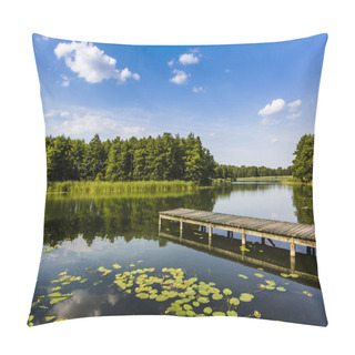 Personality  Lake Wigry National Park. Poland  Pillow Covers