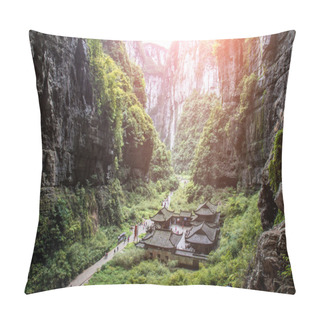Personality  China The Most Famous Place Of Valley Pillow Covers