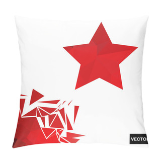 Personality  Abstract Polygon Star Pillow Covers