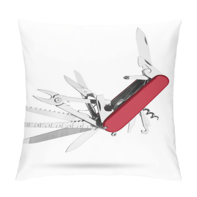 Personality  Red Army Knife Multi-tool Pillow Covers