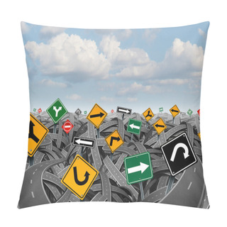 Personality  Direction Uncertainty Pillow Covers