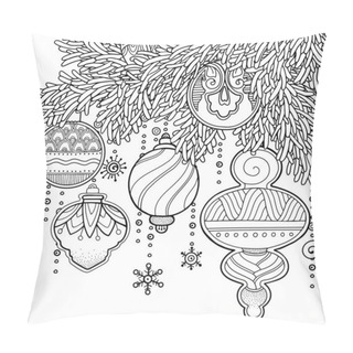 Personality  Magic Christmas, New Year Background Pillow Covers