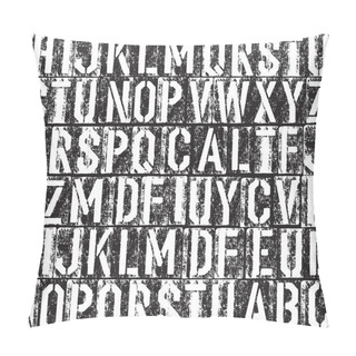 Personality  Letterpress Seamless Background Pillow Covers