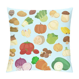 Personality  Vegetable Collections Set Pillow Covers