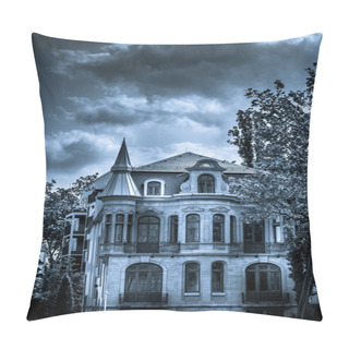 Personality  Scary Horror And Mystic Black And White House Pillow Covers