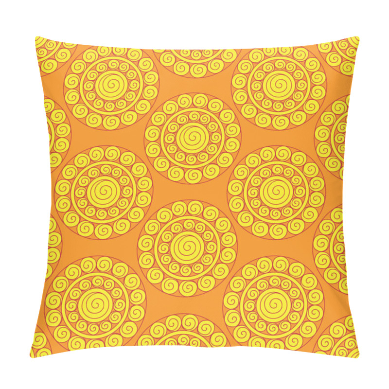 Personality  Retro  seamless pattern with suns. Retro seamless patterns set. pillow covers