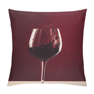 Personality  Splash Of Wine In Wineglass Pillow Covers