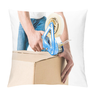Personality  Man Packing Box Pillow Covers