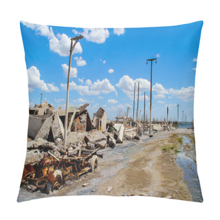 Personality  Ruins Of The Ghost Town Pillow Covers