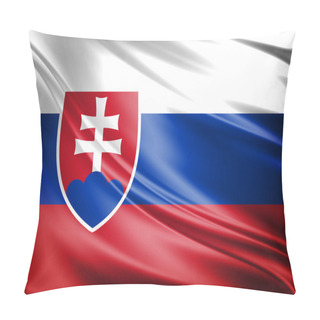 Personality  Flag Of Slovakia Pillow Covers