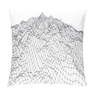 Personality  Landscape Geometry Vector Pillow Covers