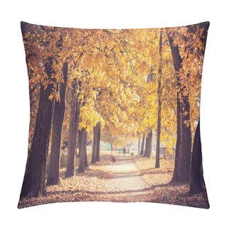 Personality  Autumn Park Path Pillow Covers