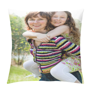 Personality  Bunnyhopping With My Mom Pillow Covers