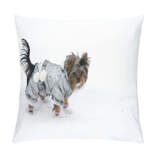 Personality  Puppy Yorkshire Terrier Pillow Covers