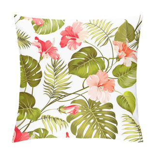 Personality  Tropical Flower. Pillow Covers