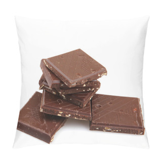 Personality  AYTOS, BULGARIA - MAY 10, 2014: Lindt Swiss Milk Chocolate. Lind Pillow Covers