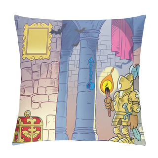 Personality  Gloomy Old Castle Pillow Covers