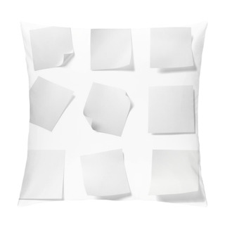 Personality  White Note Paper Message Label Business Pillow Covers