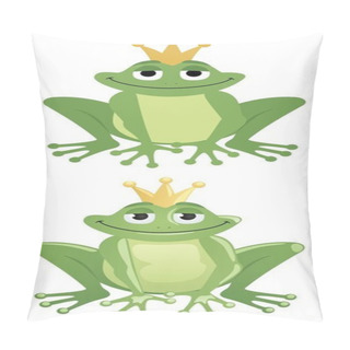 Personality  Frog Prince Pillow Covers