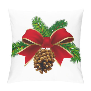 Personality  Xmas Ribbon Pillow Covers