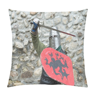 Personality  Medieval Knight Pillow Covers