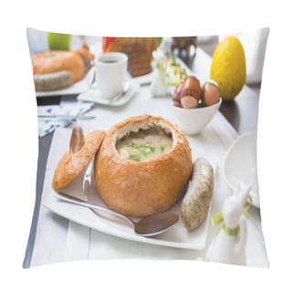 Personality  Easter Traditional Polish Breakfast Table Pillow Covers