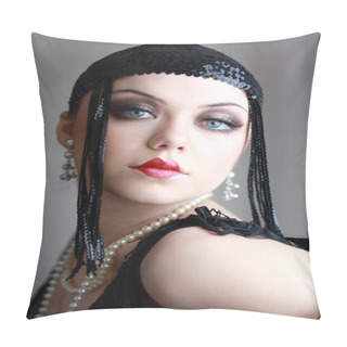 Personality  Retro Flapper Style Pillow Covers