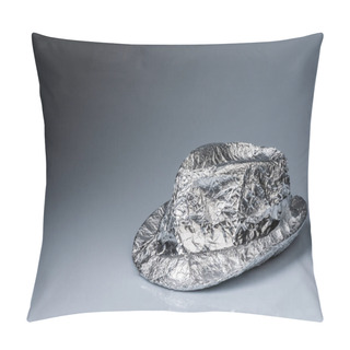 Personality  Man With An Aluminum Hat. Icon For Troublemaker Pillow Covers