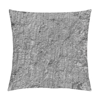 Personality  Textured Uneven Stone Surface. Gray Limestone. The Surface Is Formed By Sawing Blocks. Background Image. Construction Material. Pillow Covers