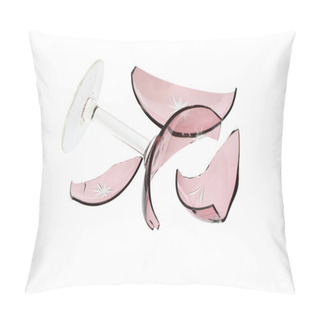 Personality  Broken Vase Pillow Covers