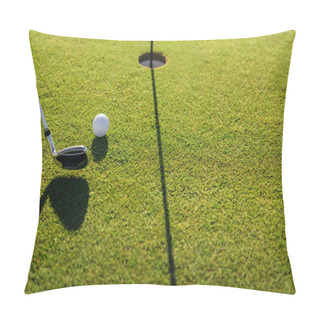 Personality  Golf Club And Ball Pillow Covers