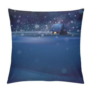 Personality  Winter Landscape Pillow Covers